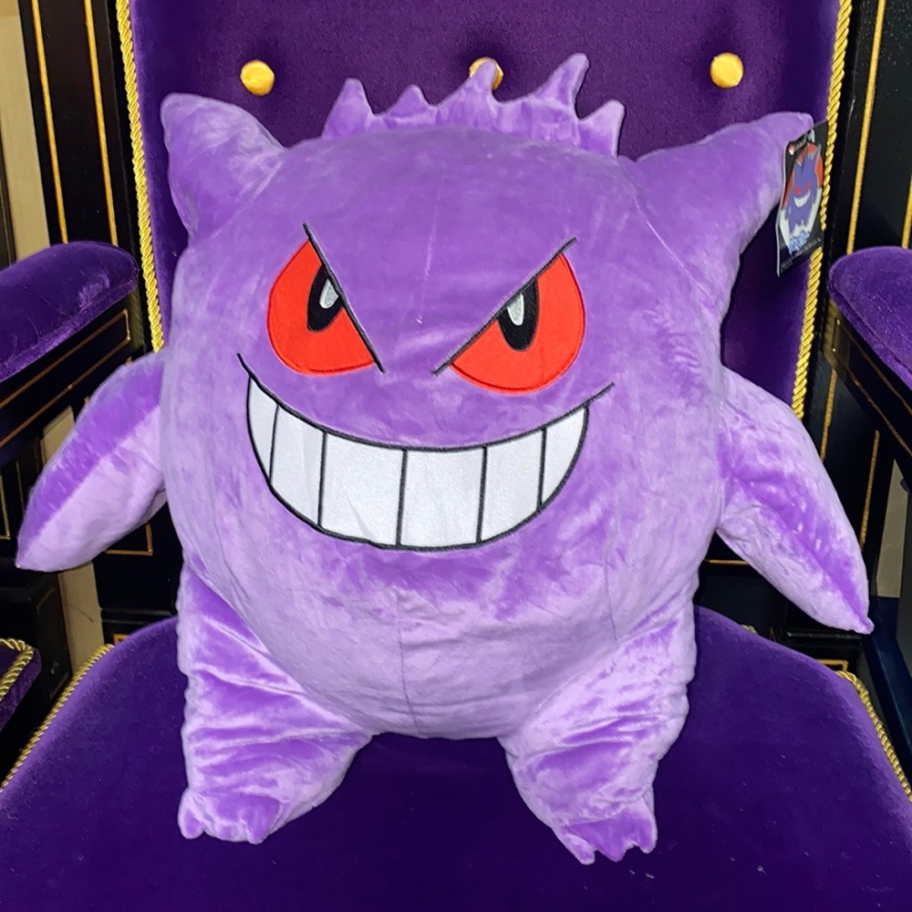 Large Plush of Pokémon Character GENGAR!!! AWESOME PLUSH!!!